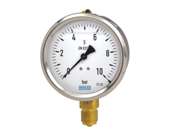 Wika liquid filled gauge ( Model 213.53)