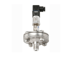 Wika pressure sensor with mounted diaphragm seal