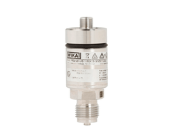 Pressure transmitter for con- nection to WIKA radio unit